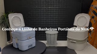 Comparativo entre os banheiros portáteis Ecocamp Ecocamp Comfort e Ecocamp Light [upl. by Airotcivairam330]