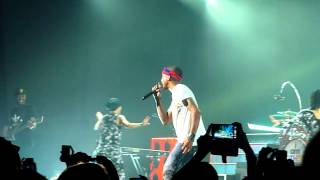 Pharrell Williams  Get Lucky  Live  Le Zénith de Paris 14102014 [upl. by Zoe]