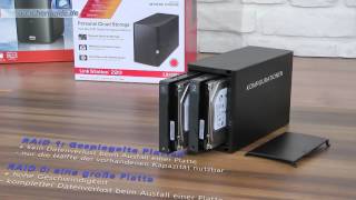 Buffalo Linkstation LS220D First Look 2 Bay NAS Unboxing Overview  nguyenphongvn [upl. by Chao]