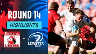 Emirates Lions v Leinster  Instant Highlights  Round 14  URC 202324 [upl. by Rizzo512]