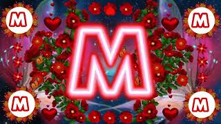 M Letter Love Status M letterM statusvideo [upl. by Malsi]