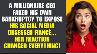 A Millionaire CEO Faked Bankruptcy To Test His Social Media Obsessed Fiancé It Changed Everything [upl. by Robinetta]