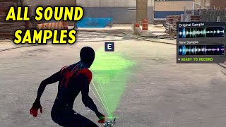 SpiderMan Miles Morales  All Sound Sample Locations amp Solutions Prowler Side Mission [upl. by Sugar125]