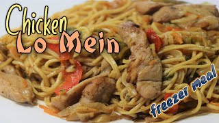 Chicken Lo Mein  Easy Freezer Meals [upl. by Mcfarland]