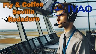 FlyampCoffee Sevilla Rodadura IVAO [upl. by Aremat]