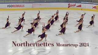 Northernettes 🇺🇸 Mozartcup 2024 Short Program  Synchronized skating [upl. by Fair]