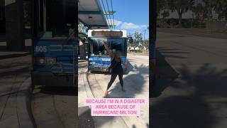 PEACH McINTYRE 🍑 RIDING HART LINE CITY BUS IN TAMPA FL BECAUSE IT’S FREE UNTIL OCTOBER 21 2024 [upl. by Itirp247]