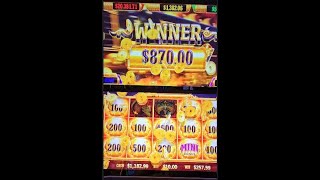 Late night WINNING ride on Dragon Train slot in Reno [upl. by Elset]