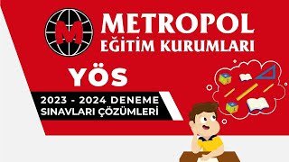 2024 METTRYÖS ÇÖZÜMLERİ [upl. by Hildagarde]