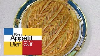 Galette des rois feuilletée à la confiture Recette [upl. by Hareenum679]