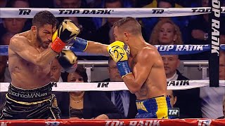 VASYL LOMACHENKO UKRAINE vs JORGE LINARES VENEZUELA FIGHT [upl. by Quintin]