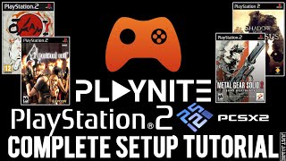 Playnite Frontend PS2PCSX2 Emulator Setup Guide playnite ps2 emulator [upl. by Bil]