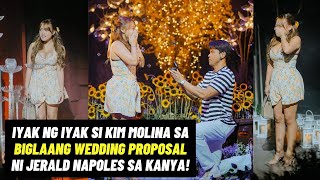 ACTUAL FULL VIDEO Nakakaiyak na WEDDING PROPOSAL ni Jerald Napoles kay Kim Molina ENGAGED NA SILA [upl. by Ayanaj278]