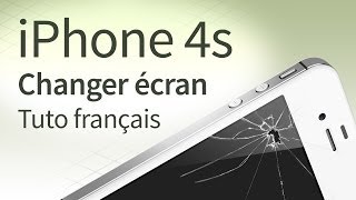 Tutoriel iPhone 4s changer écran LCD  vitre LCD démontage  rémontage français [upl. by Rather]