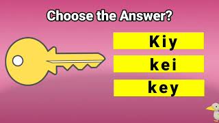 choose the correct answer  Quiz time  Preschool  Moyomo nursery [upl. by Weinhardt]