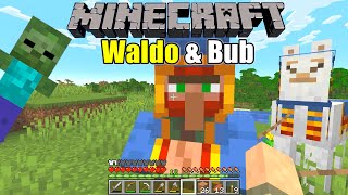 Minecraft Survival  Waldo the Wandering Trader Survive amp Thrive 2024  Ep 4 [upl. by Tacy]