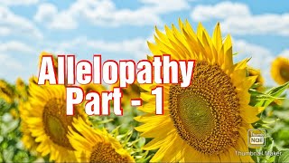 What is Allelopathy   Types of Allelopathy  factors affecting allelopathy effect [upl. by Caldwell]