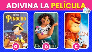 Adivina la Película Disney por la Canción 🎵🏰  ¿Cuánto Sabes de Disney 😋 [upl. by Jonathon325]