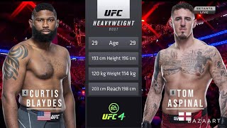 Tom Aspinall vs Curtis Blaydes 2 FULL FIGHT TKO  UFC 304 [upl. by Adel]