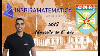 Prova do CMRJ 2018  6º ano [upl. by Ilan966]