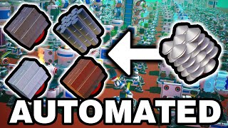 Automating Aluminum Alloy Using SCRAP  Astroneer Factory [upl. by Odlo]