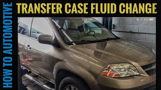 How To Replace The Fluid In Your Acura MDXs Transfer Case [upl. by Sirdna]