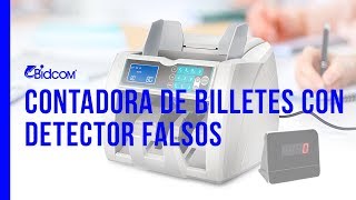 Contadora De Billetes Con Detector Falsos  1900 por minuto CONT0003 [upl. by O'Dell]