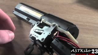 CYMA M14 CM032 Airsoft Electric Gun Internal Review ASTKilo23 [upl. by Radford]