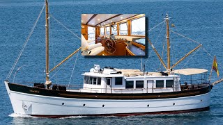 €695000 LONG RANGE Explorer Yacht FOR SALE  Fully Refitted MY Ferrara [upl. by Alset165]