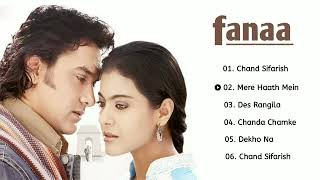 Fanaa Movie All Songs Amir Khan  Kajol Golden Collection trending love lovesong [upl. by Ajim]