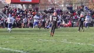 Belfast vs Winslow high school football [upl. by Irolav]