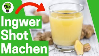 Ingwer Shot selber Machen ✅KRASSES REZEPT Wie Ingwer Shots mit Zitrone im Mixer amp Thermomix Machen [upl. by Lonnie]