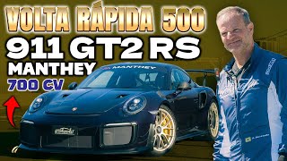 O NOVO RECORDE DA VOLTA RÁPIDA  VR 500 COM PORSCHE 911 GT2 RS BY MANTHEY [upl. by Nalyad]