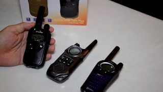 Binatone Action 1000 PMR446 Walkie Talkie Review [upl. by Louanna633]