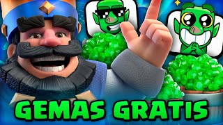 Como conseguir GEMAS GRATIS en Clash Royale 2024 [upl. by Avalsorim]