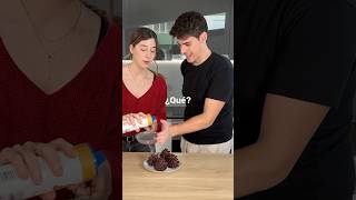 POV Cocinas con tu novia la ‘HEALTHY’ 🤣 recetanavideña [upl. by Godber]