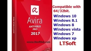 Avira Antivirus Pro 2017 avec clé de licence GRATUIT [upl. by Llerral]