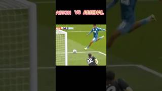 Arsenal vs Aston Villa 02 HIGHLIGHTS shorts football highlights [upl. by Ttenaej392]