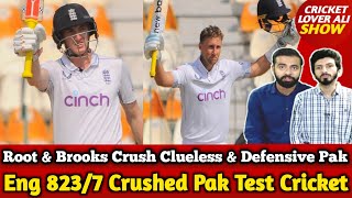 Eng 8237 Crushed Pak Test Cricket  Pak Clueless amp Defensive Bowling in Flat  PAK v ENG [upl. by Goodson]