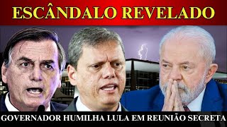 quotA CASA CAIU GOVERNADOR EXPÕE LULA E PROVAS GRAVES CONTRA O GOVERNO PETISTA EM REUNIÃO TENSÍSSIMAquot [upl. by Willin]