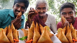 Samosa Recipe  How to make Samosa with Granny Mastanamma [upl. by Gavriella597]