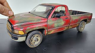 Restoration Dodge Ram 2500 V10 Abandoned [upl. by Arrehs]