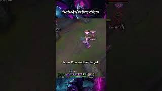 Rank 1 Evelynn shows how to proc W properly [upl. by Ellehsem]