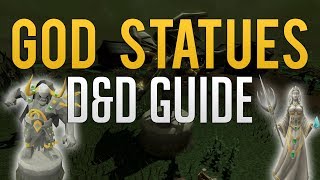 Runescape 3  God statues DampD guide  Construction XP [upl. by Manfred884]