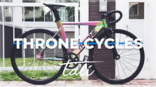 DREAM BUILD FIXED GEAR BIKE  TRKLRD  NEO CHROME  Throne Cycles  TALI Bike [upl. by Perrie403]