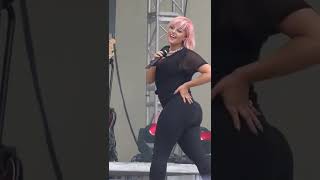 Bebe Rexha  Hey Mama LIVE on stage shorts [upl. by Yaffit]