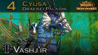 Draenei Paladin Cyusa Vashjir 1  Voyaging in Azeroth  Cataclysm Classic Gameplay lvl 81 [upl. by Orgalim]