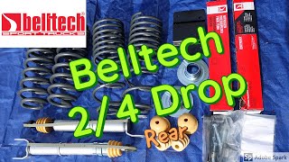 Belltech 24 Drop Kit Rear Install  2017 Ram 1500 4X4  Lowering kit [upl. by Alexei]