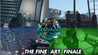 GTA V ONLINE AGENTS OF SABOTAGE DLC THE FINE ART FILE FINALE gta gtaonline gta5 gta5 [upl. by Shoshana517]