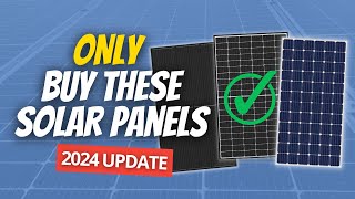 TOP 3 BEST Solar Panels of 2024 [upl. by Morrill]